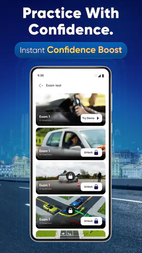 DMV Permit Practice Test 2026 screenshot