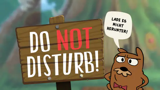 Do Not Disturb! Lustiger Spiel screenshot