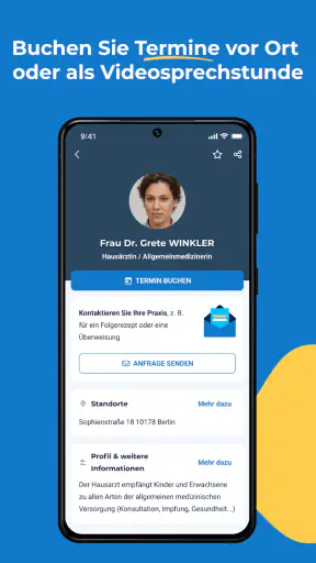 Doctolib - Die Gesundheits-App screenshot
