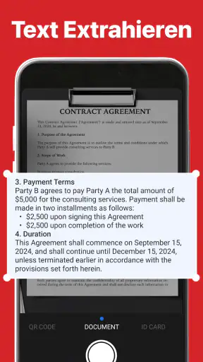 Dokumenten Scanner: PDF App screenshot
