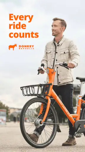 Donkey Republic Fahrradverleih screenshot