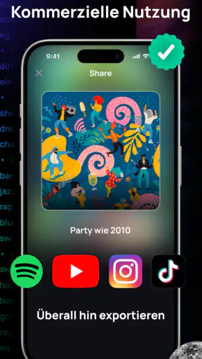 Donna KI Lied Musik Generator screenshot 11