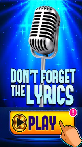 Don't Forget the Lyrics screenshot