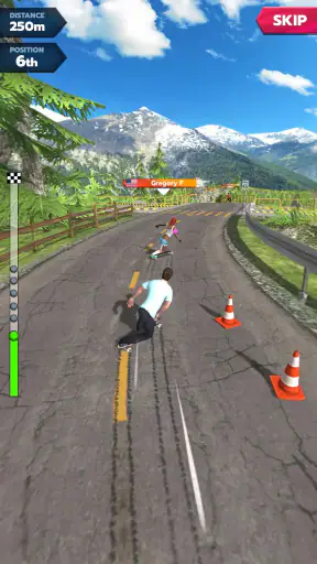 Downhill Race League screenshot 10