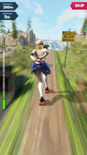 Downhill Race League screenshot 9