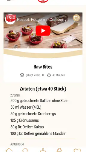 Dr. Oetker Rezeptideen screenshot