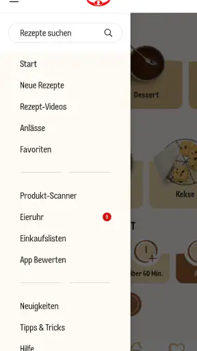 Dr. Oetker Rezeptideen screenshot