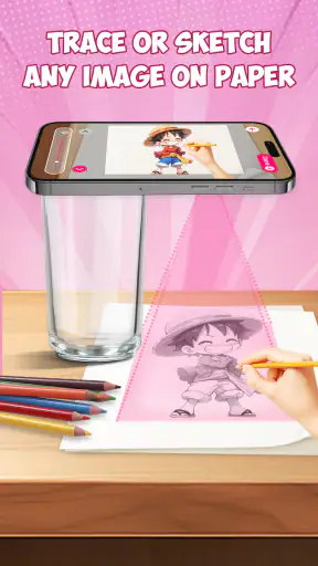 Draw Anime - AR Tracing App screenshot