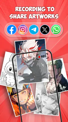 Draw Anime - AR Tracing App screenshot