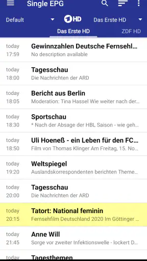 dream EPG Premium screenshot 10