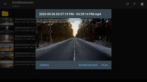 Droid Dashcam - Auto-DVR screenshot 9