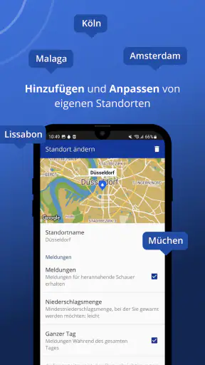 Drops - Der Regenalarm & Radar screenshot