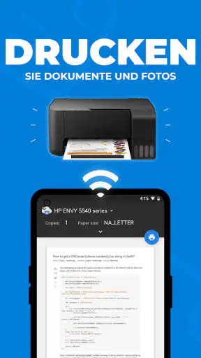 Drucker-App und Scanner screenshot