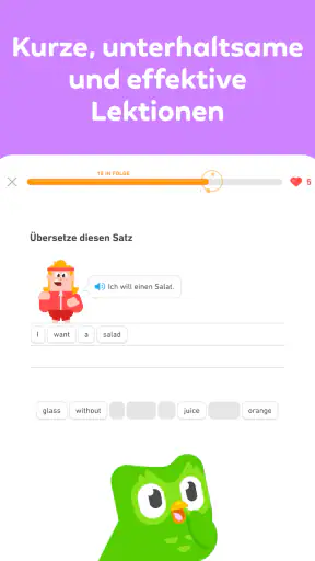 Duolingo: Sprachkurse screenshot 11
