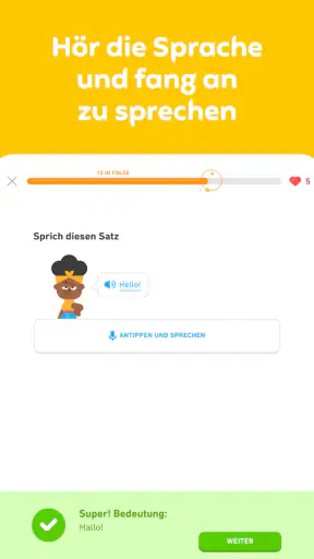 Duolingo: Sprachkurse screenshot 12