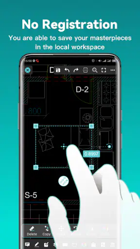 DWG FastView-CAD Viewer&Editor screenshot