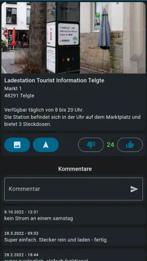 E-Station: Ebike Ladestationen screenshot