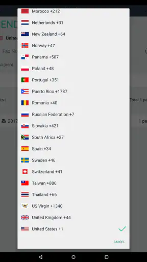 Easy Fax - send fax from phone screenshot 10