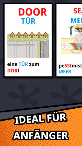 Easy Lizzy: Englische Wörter screenshot