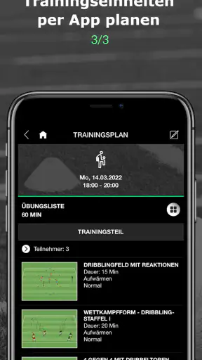 easy2coach - Training screenshot