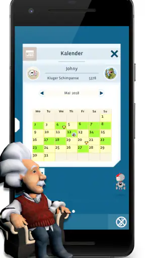 Einstein Gehirnjogging Spiel screenshot