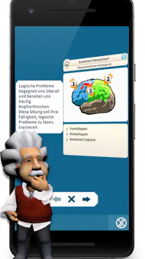 Einstein Gehirnjogging Spiel screenshot