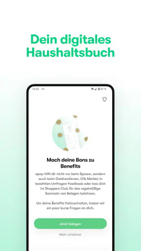 epap Kassenbon & Haushaltsbuch screenshot 5