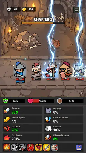 Epic Idle Journey: RPG Helden screenshot
