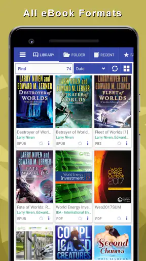 EPUB Reader für alle Bücher screenshot