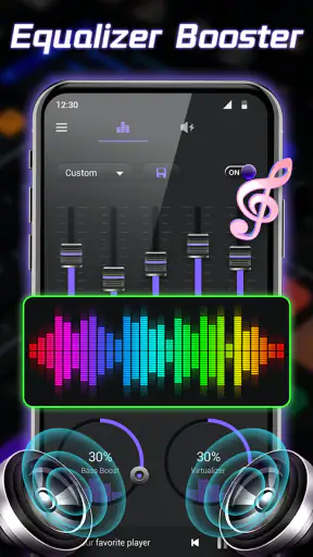 Equalizer-Bass Booster & Musik screenshot
