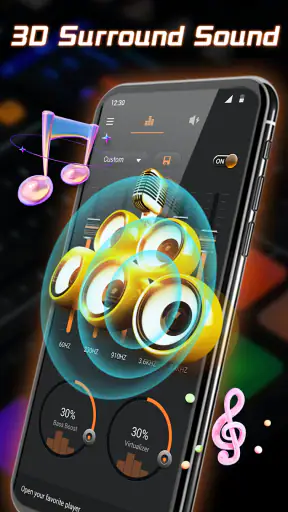 Equalizer-Bass Booster & Musik screenshot
