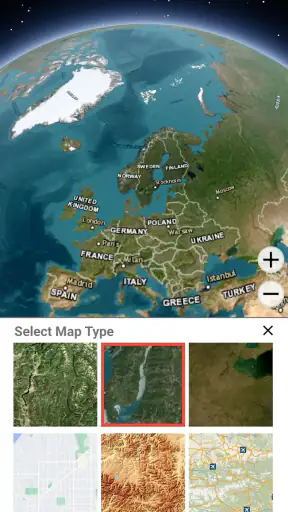 Erdkarte - 3D Welt screenshot