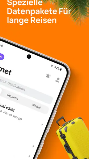 Yesim: eSIM Internet & Daten screenshot