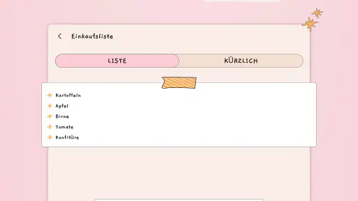 Essensplan erstellen, vorlage screenshot 9