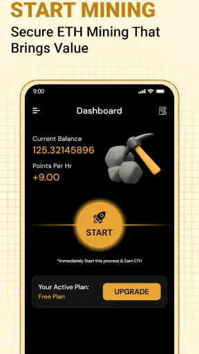 ETH Cloud Miner- Earn Ethereum screenshot