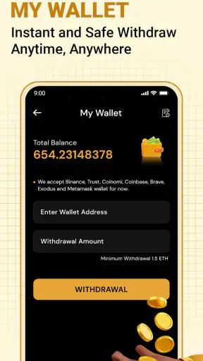 ETH Cloud Miner- Earn Ethereum screenshot