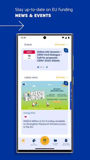 EU funding & me screenshot
