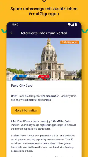 Eurail/Interrail Rail Planer screenshot