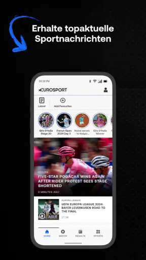 Eurosport - News & Ergebnisse screenshot