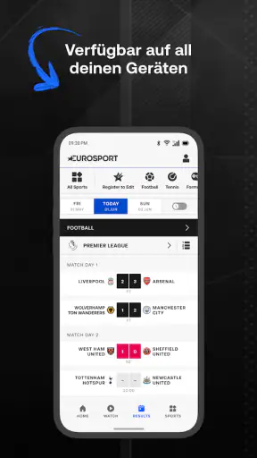 Eurosport - News & Ergebnisse screenshot