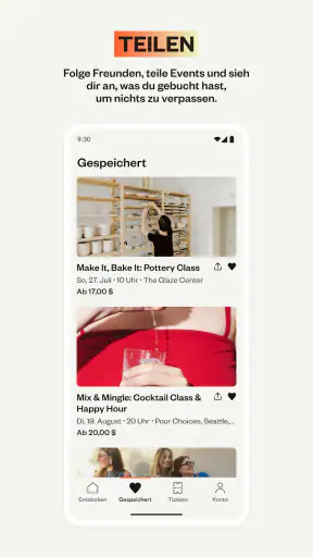 Eventbrite App screenshot