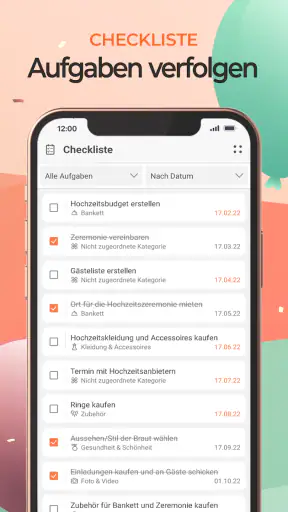 Eventplaner: Geburtstag, Party screenshot