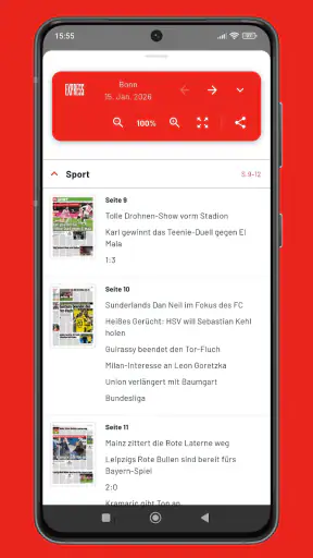 Express E-Paper screenshot