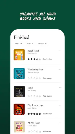 Fable: Track & Discuss Books screenshot