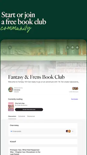 Fable: Track & Discuss Books screenshot