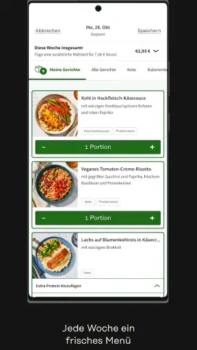 Factor: Frische Fertiggerichte screenshot
