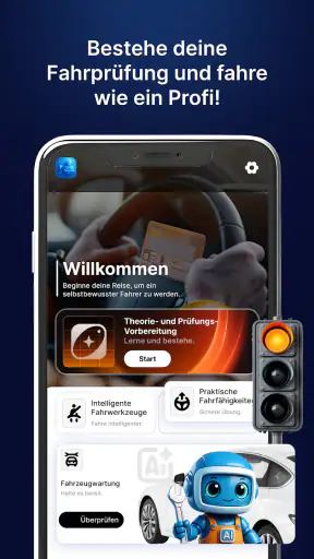 Fahrschultest－Radar HUD screenshot