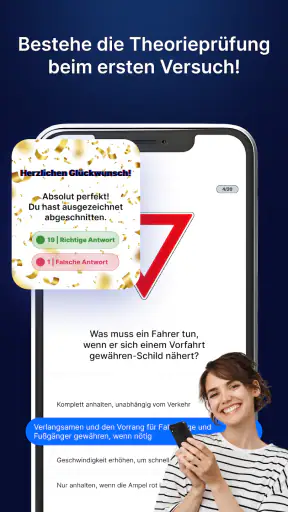 Fahrschultest－Radar HUD screenshot