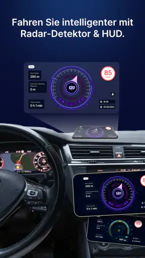 Fahrschultest－Radar HUD screenshot