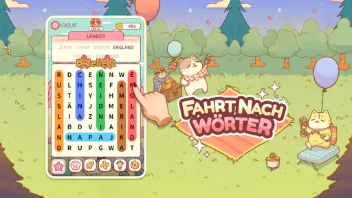 Fahrt nach Wörter screenshot